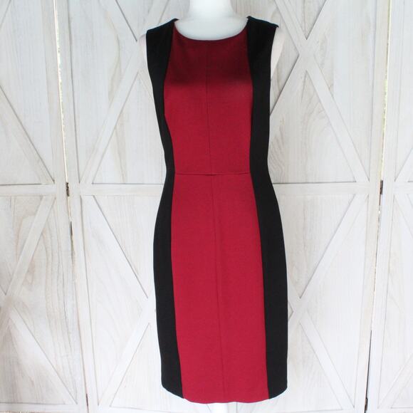 Trina Turk Sleeveless Color Block Dress Size 2 - Picture 1 of 13